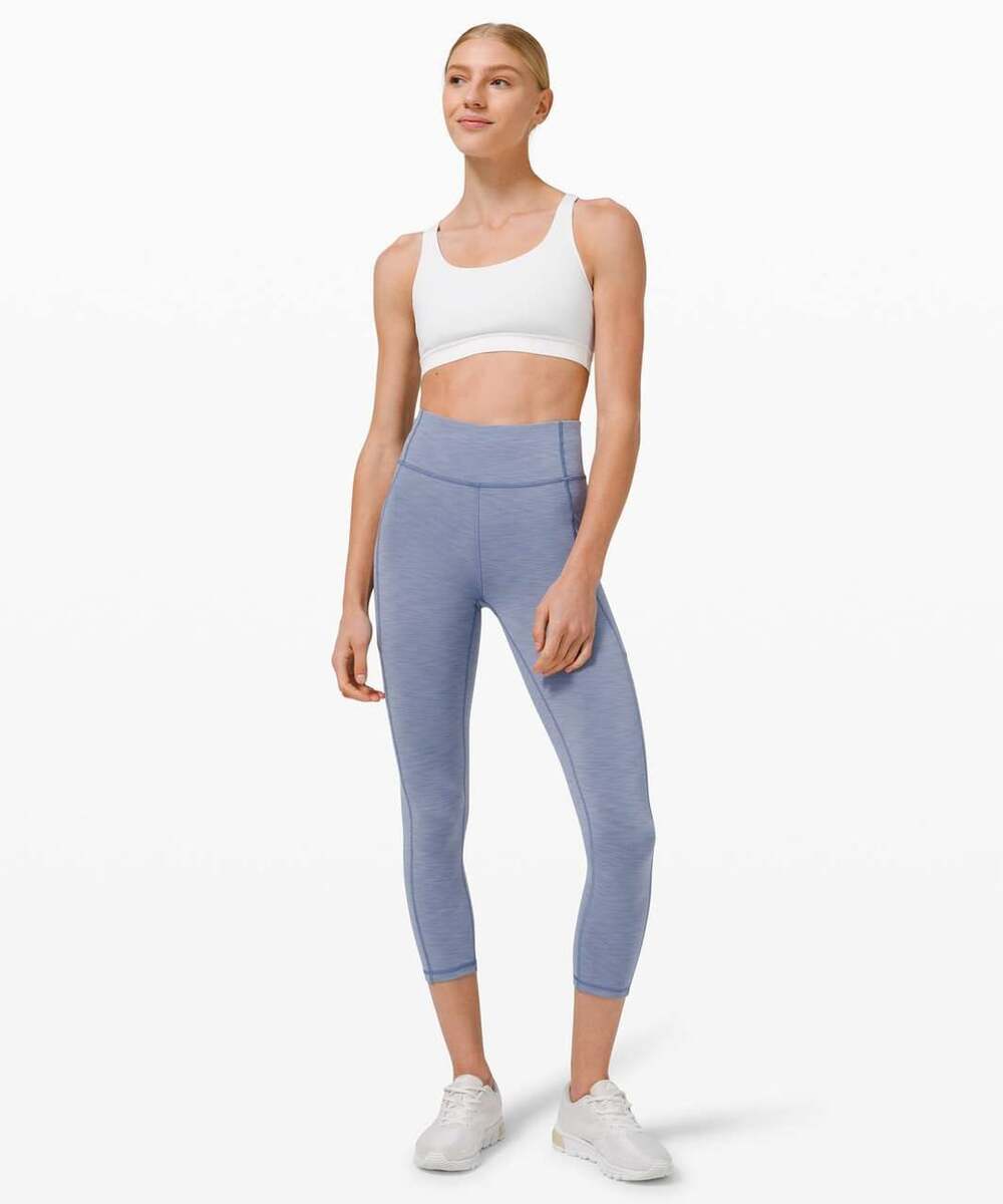 Lululemon Invigorate High-Rise Tight Size 6 Water Drop Blue